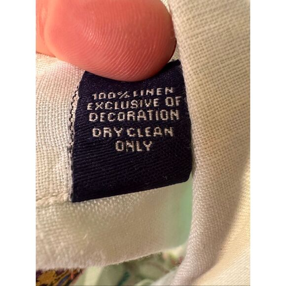 Robert Graham Men’s Embroidered Linen Button-up Shirt, size L - Picture 12 of 12